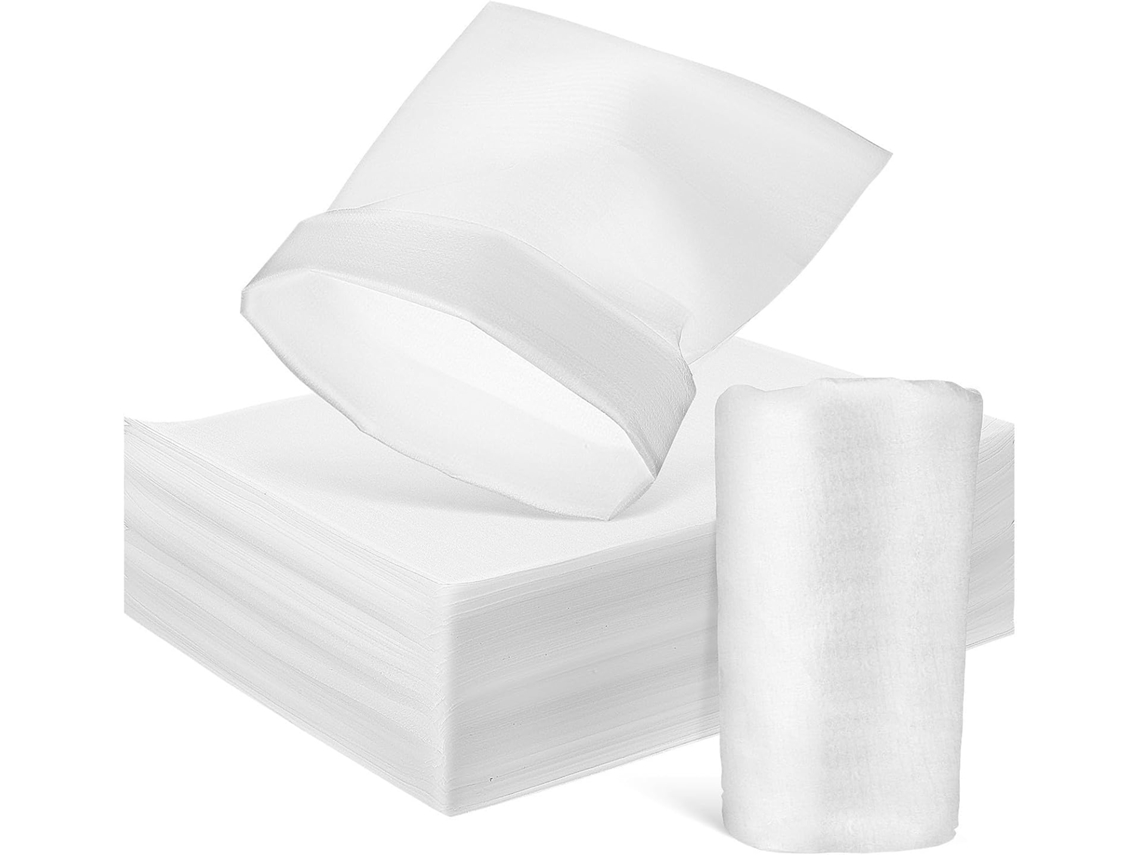 Pochetes Mousse Pe Blanches Proteção Reembolso Objetos Frágeis Eletrônicos 30x40cm 100 Embalamento