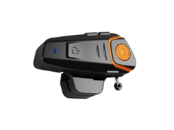 Intercomunicador Bluetooth para Motocicleta 1000M Conecta Até Três Pessoas para Conversar Ao Mesmo Tempo Versão Atualizada Preto IKIKSO