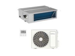 Ar Condicionado por Condutas DAITSU ACD24KDBS (Cinzento - A++)