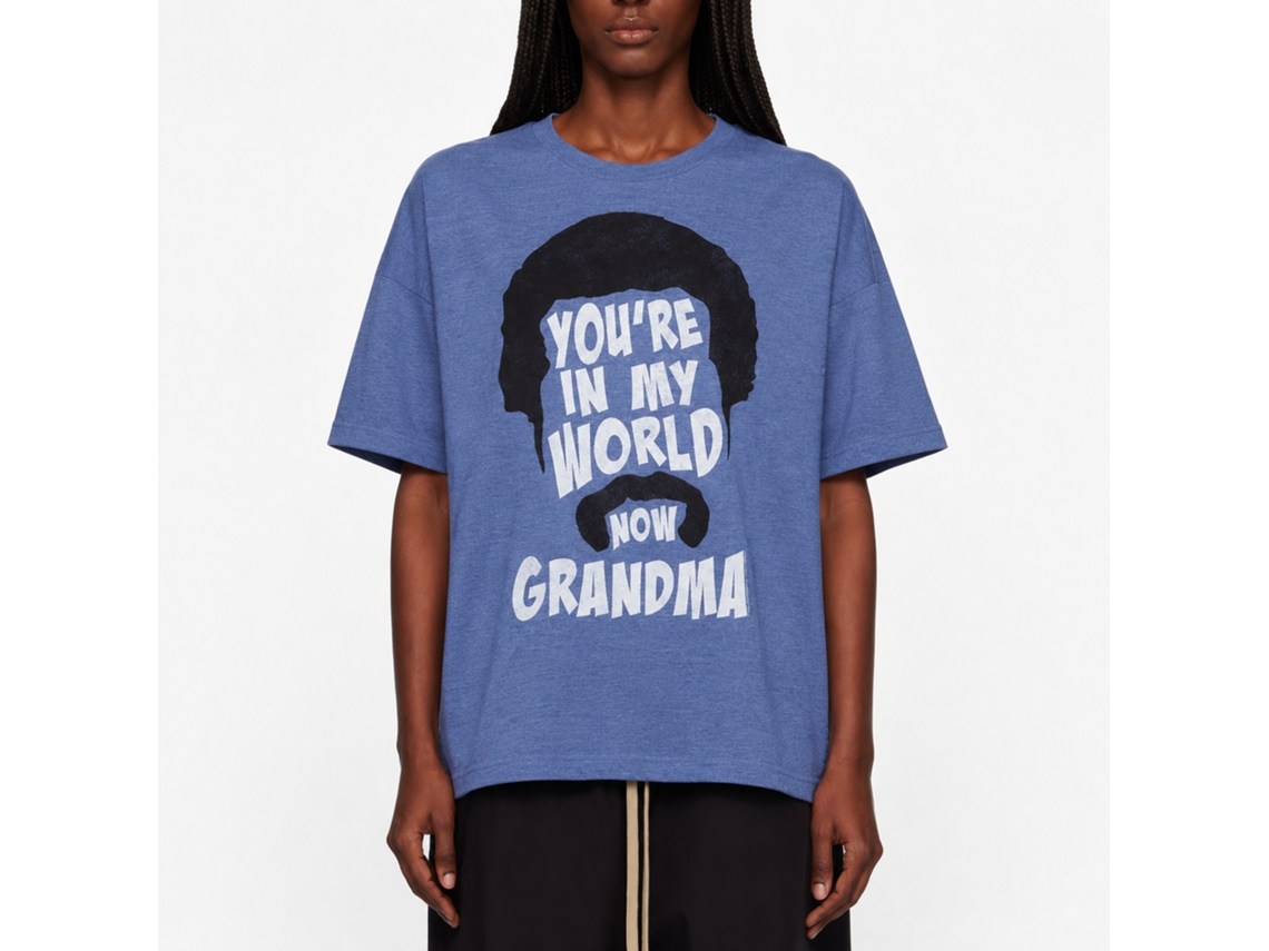 Rockinstone Happy Gilmore You're In My World Heather Royal Adult T-shirt Size:xxl