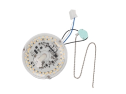 2026 lâmpada Led para Ventilador de Teto Substituição com Interruptor 3 Cores 18w