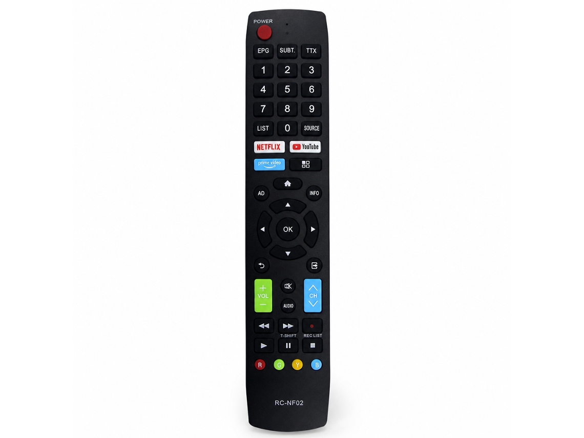 Comando À Distância De Substituição Para Tv Compatível Com Aconatic Rc-nf02, Sem Configuração_zhd