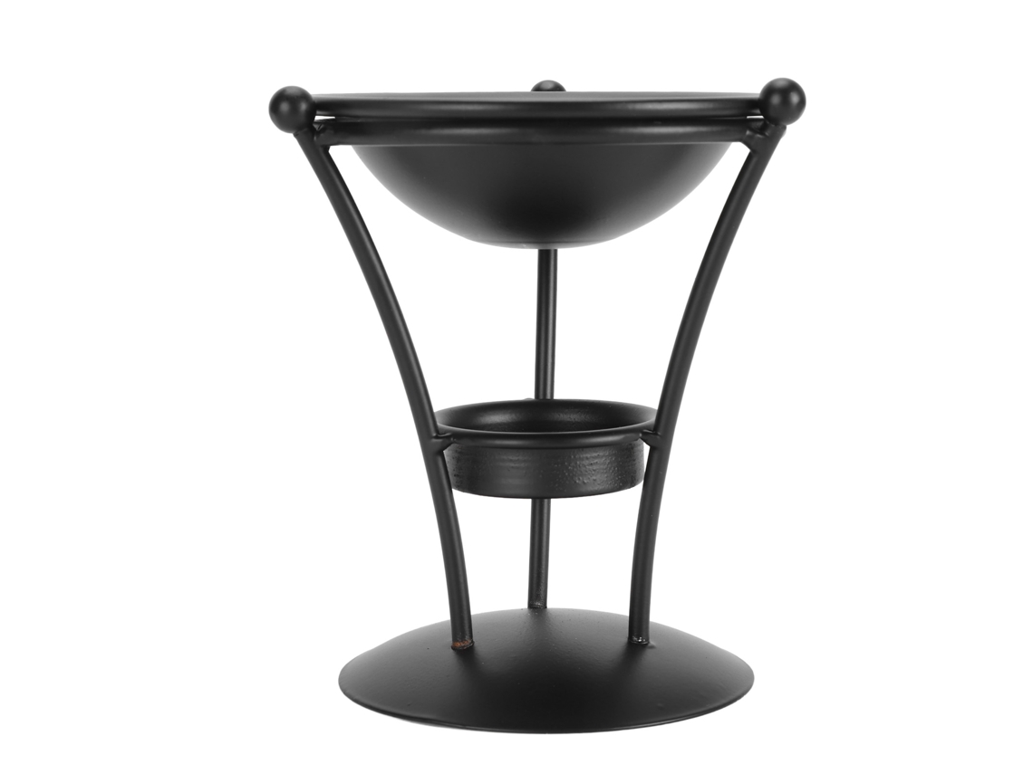 Baok-calentador De Óleo De Aromaterapia De Ferro 100ml Multifuncional Com 3 Pés Para Derreter Cera E Difundir Aroma