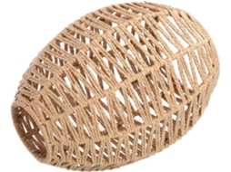 Fita De Teto Artesanal Certificada Com Imitação De Corda Trançada, 5,5-7,5 Cm, Cor Cáqui, Decoração Aconchegante.