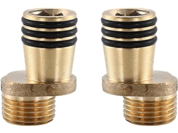 Conjunto De 2 Suportes Parede Para Chuveiro Em Liga Bronze, Impermeáveis, Com Aro Fechado, Que Otimizam O Espaço E