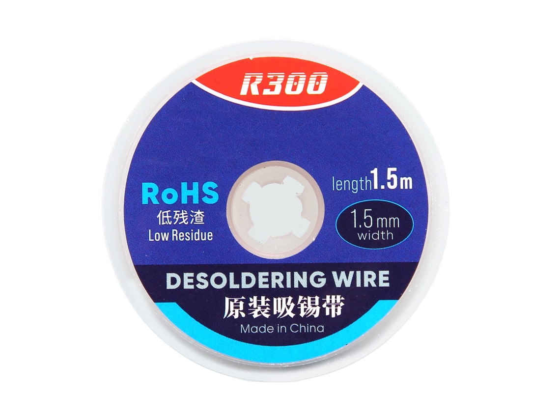 Desoldering Braid (condução Rápida De Calor, Limpeza Potente)