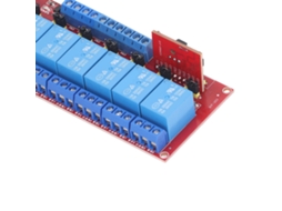 Placa Receptora de Relé 8 Vias 10a Controle Remoto Sem Fio | S/MARCA