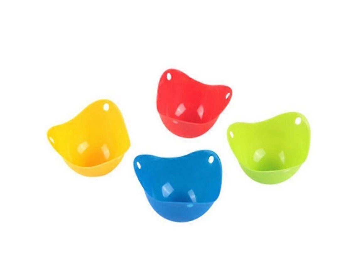 Formas De Silicone Premium Para Ovos Poché, Fáceis De Limpar, Ideais Para Assar E Obter Ovos Poché Perfeitos Sempre(vermelho, Amarelo, Azul