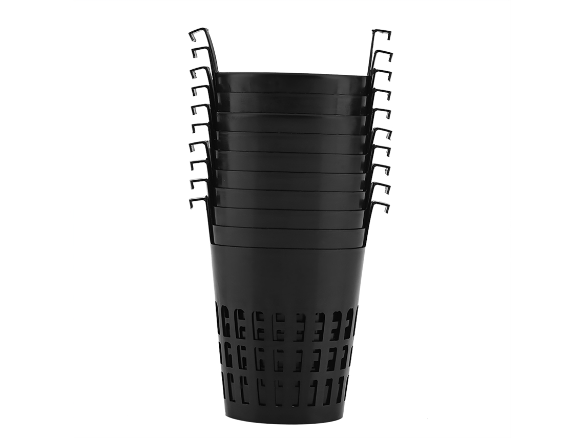 10 Vasos de Malha LAXISCREED para Hidroponia