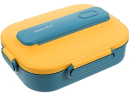 Lancheira Bento Em Aço Inoxidável Para Adultos Com Compartimentos