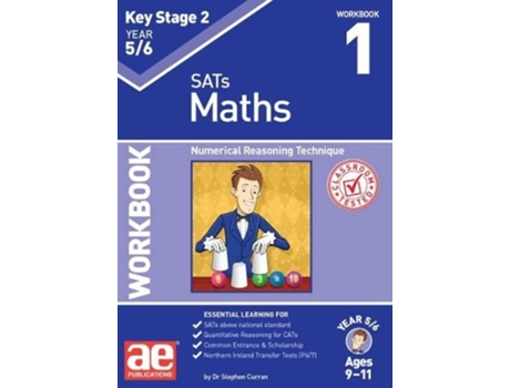 Livro KS2 Maths Year 5/6 Workbook 1 de Dr Stephen C Curran (Inglês)