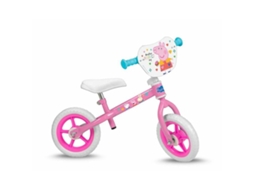 Bicicleta De Equilíbrio De 2 Rodas Toimsa Peppa Pig 10 Polegadas Girl Pink