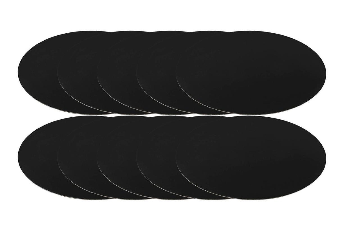 Lurelia Suporte Para Cupcakes, 10 Unidades, Antiaderente, Preto, Para Festas E Sobremesas