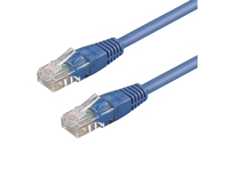 Cabo de rede C-PAT-5U050B Azul 5 m Cat5e U/UTP (UTP) WP