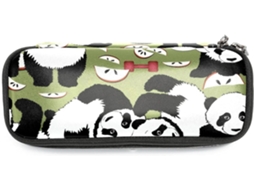 Guardo lápis em formato de panda, com grande capacidade, ideal para escola, mesa de trabalho, adultos, meninas e meninos.