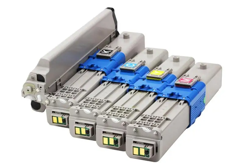 4pcs Para Oki C310dn C330dn C331dn C510dn C530dn Mc351dn Mc352dn Mc361dn Mc362dn Mc561dn Mc562dn
