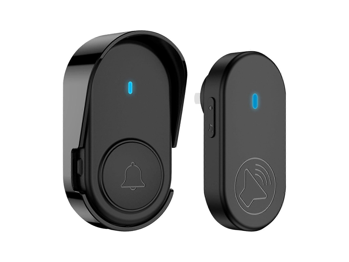 Campainha Sem Fio Inteligente Para Casa Com Sistema De Alerta De Longo Alcance Para Fácil Instalação E Resistência A Interferências.