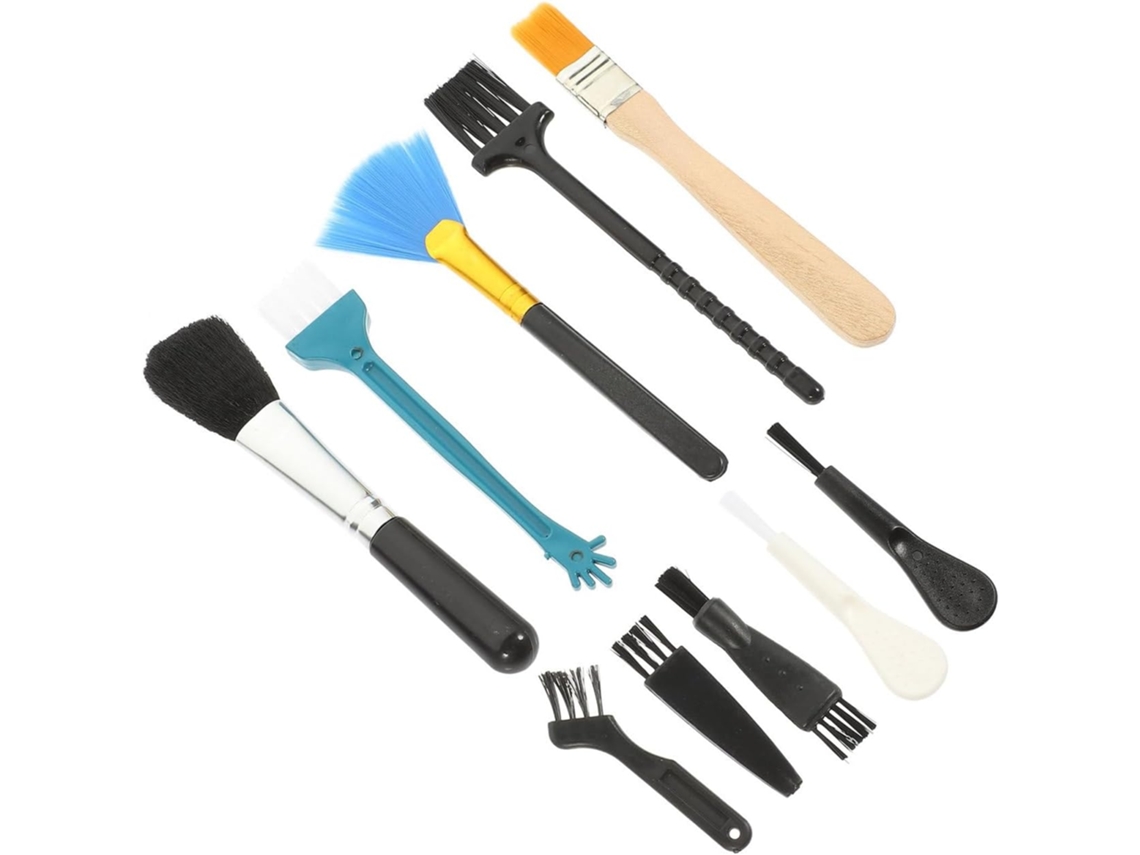 Kit De Limpeza Portátil Para Laptops Fomiyes Com Escovas Cerdas Macias Antiestáticas Teclados, Portas E Dispositivos