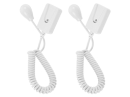 Gancho Retrátil Para Celular Hanabass Com Corrente Anti-perda, Cabo Abs, Fácil De Guardar, Conjunto De 2