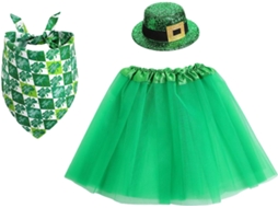 Conjunto De Roupas Para Estátuas Gansos Jardim, Incluindo Chapéu Tecido De Poliéster Resistente Decoração Para Áreas