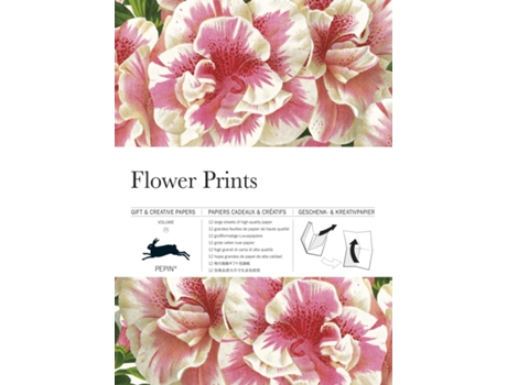 Livro Flower Prints de Pepin Van Roojen (Inglês)