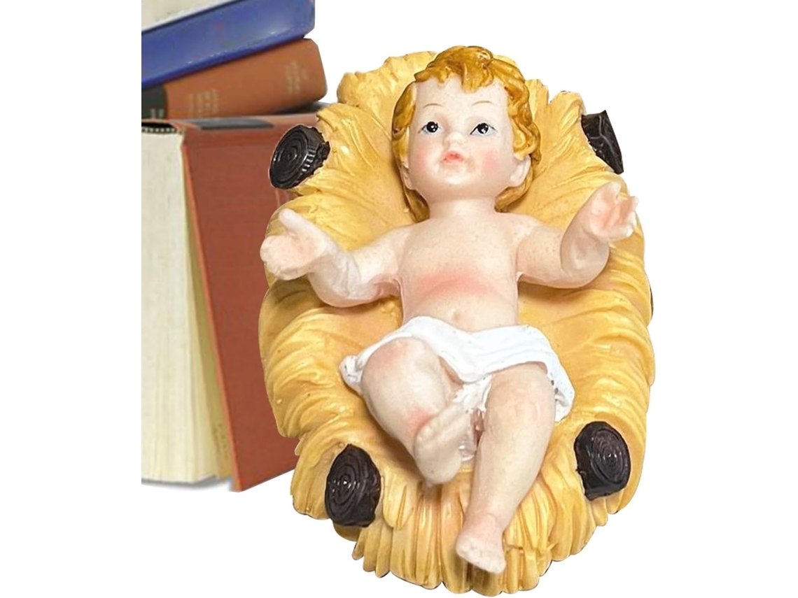 Estátua De Jesus Em Resina, Escultura Da Natividade, Escultura Em Miniatura.