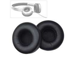 Almofada Para Akg Q460 De Orelhas De Espuma Macia Preto