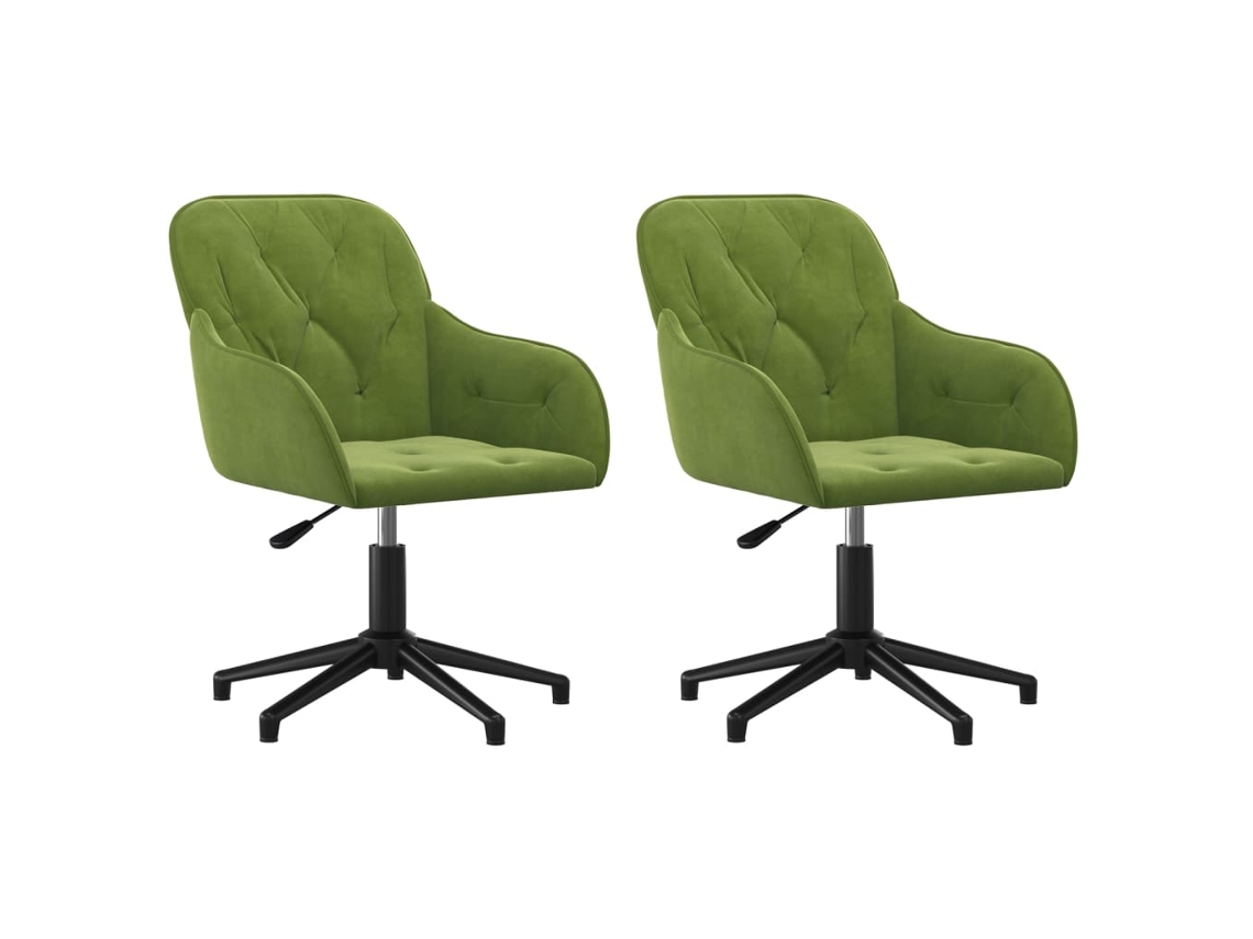 Dining Chair, Dining Chairs Vidaxl Verde Veludo (n/a)