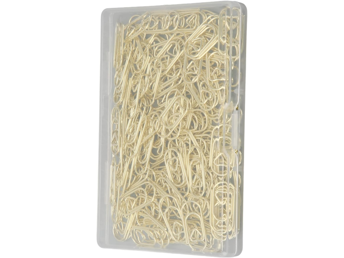 Conjunto de alfinetes em formato de coração para organização de mesa, escola e família, caixa com 150 peças, ideal para o dia a dia.