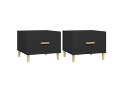 Coffee Table, Coffee Tables Vidaxl Preto Madeira Processada (n/a)
