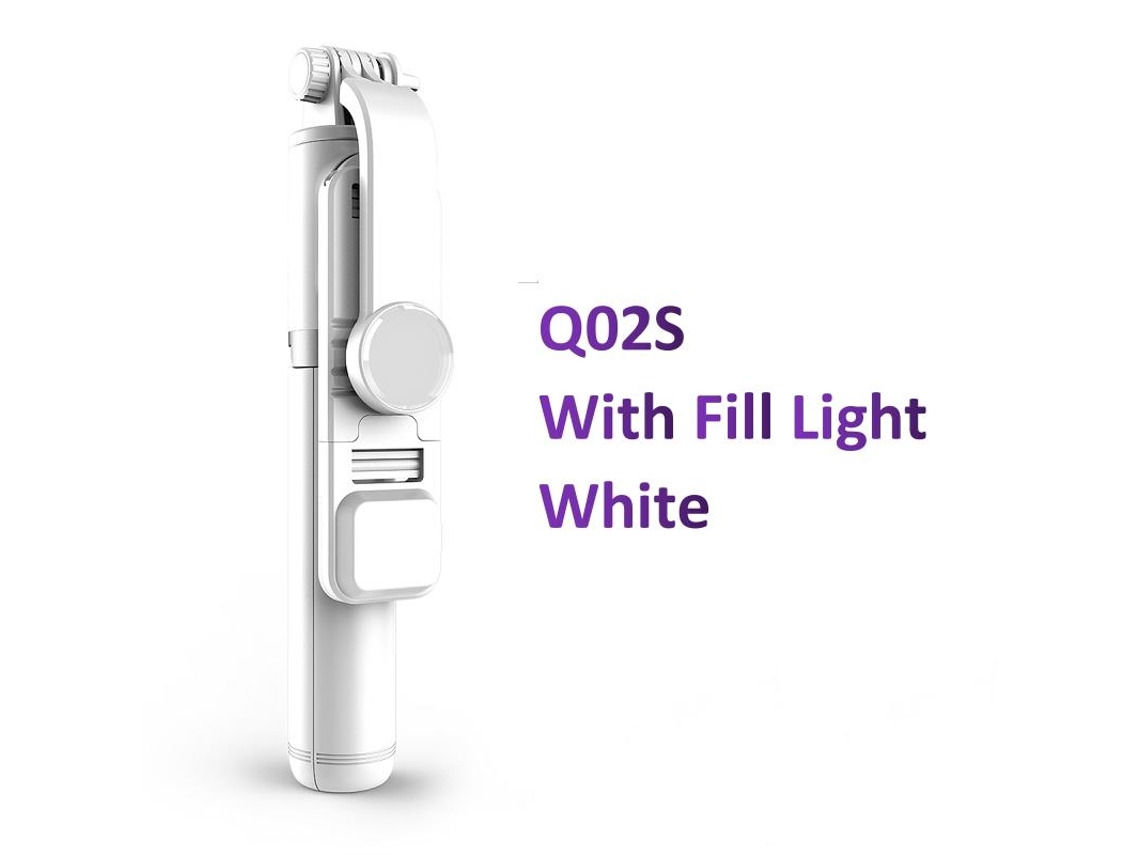 Suporte Portátil Para Selfie Com Luz De Preenchimento Led Suporte Extensível Para Vídeo Ao Vivo No Tiktok Controle Remoto Bluetooth