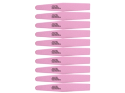 Rebe - Conjunto de 10 Lixas de Unha Dupla Face para Manicure - Rosa