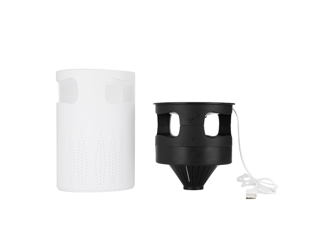 Laxiscreed Capturador De Mosquitos E Moscas Com Lâmpada Fotocatalítica, Usb, Branco 5v