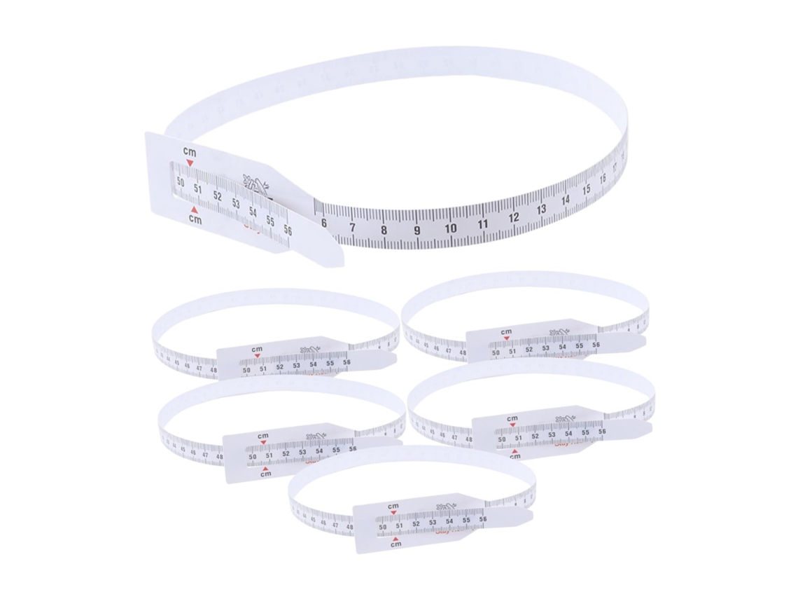 Lurelia Fita Para Bebé Para Bebé Flexível Portátil Precisa 6 Unidades 56cm Para Medição De Cabeça, Tórax E Cintura
