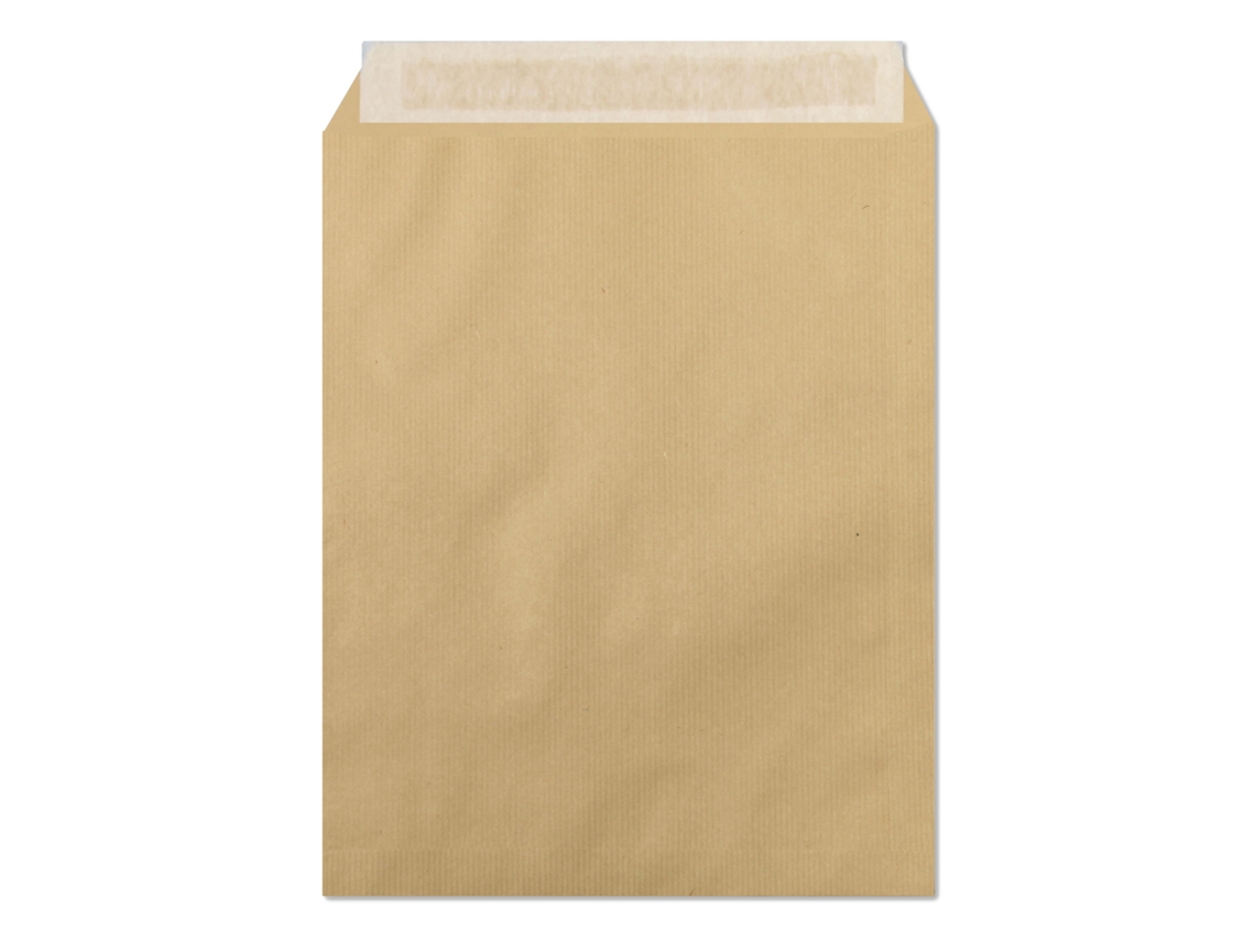 Envelope Autoadesivo 260X330 CLAIREFONTAINE Kraft Mille Raies X500