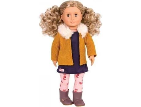 Boneca Clássica 46 Cm Florence Nossa Geração Mista Amarela a Partir de 3 Anos Até 10 Anos Não OUR GENERATION