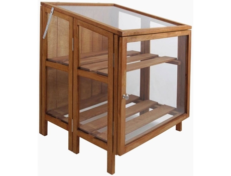 Estufa  GT32 (Madeira e Aço Inoxidável - 60 x 60 x 80 cm)