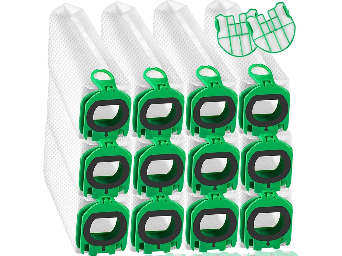 Sacos Para Aspirador De Pó Compatíveis Com Vorwerk Kobold Vb100 Fp100, Filtro Premium Substituição Vb100. Tuotuo