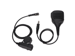 Microfone de Ombro EOOCOO com Função Ptt para Rádio Kenwood Tk 3