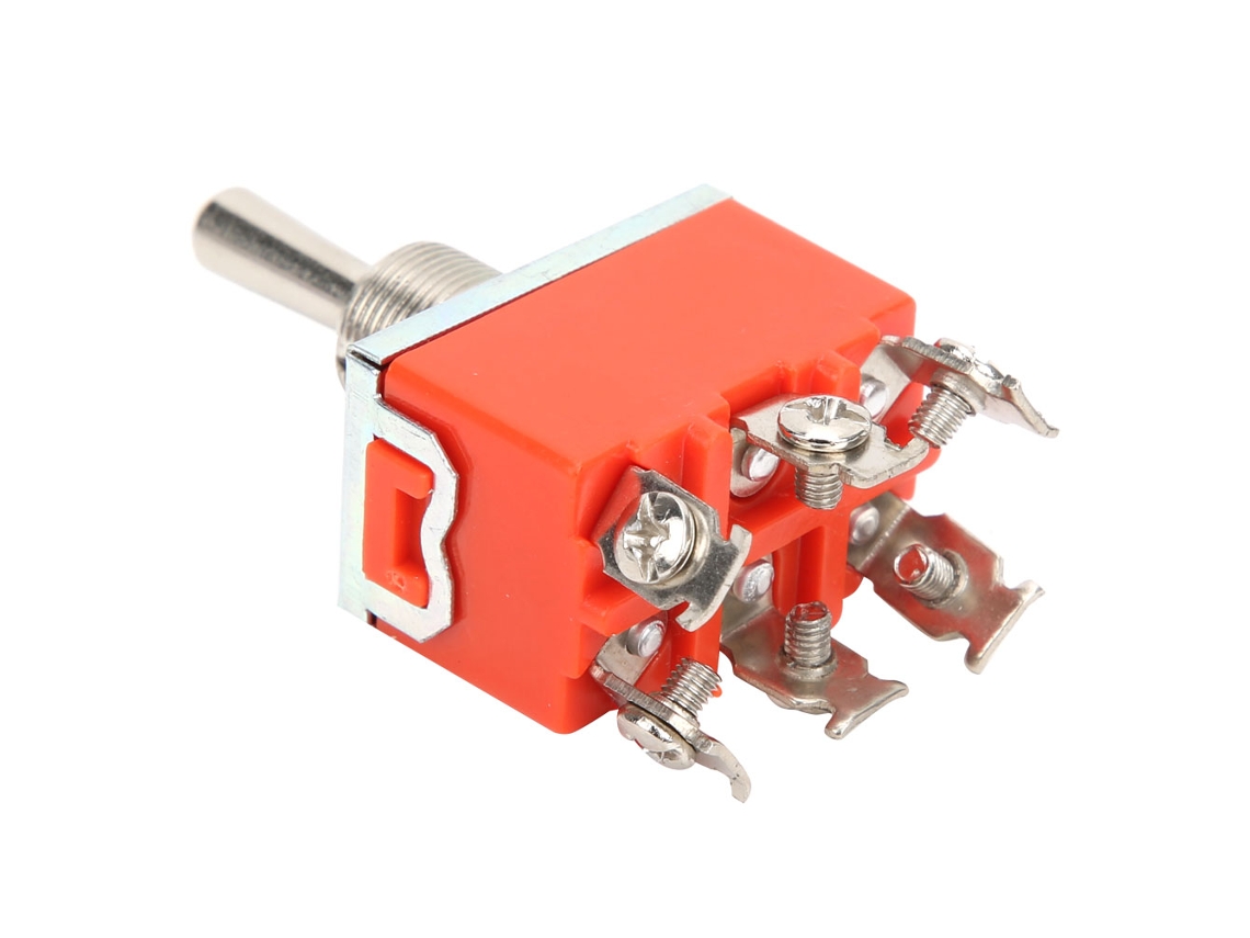 Laxiscreed Interruptor De Avanço Miniatura Com 6 Pinos Para Corrente Ac 250v