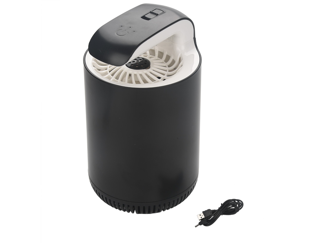 Laxiscreed Repelente De Mosquitos Led Doméstico, Fotocatalítico, Alimentado Por Bateria, Preto, Controle De Mosquitos