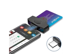 Leitor De Cartão Cac Inteligente Tipo C Rocketek Cscr3, Adaptador De Cartão Sim Ic Id Para Laptop E Celular Android. Aquaforge