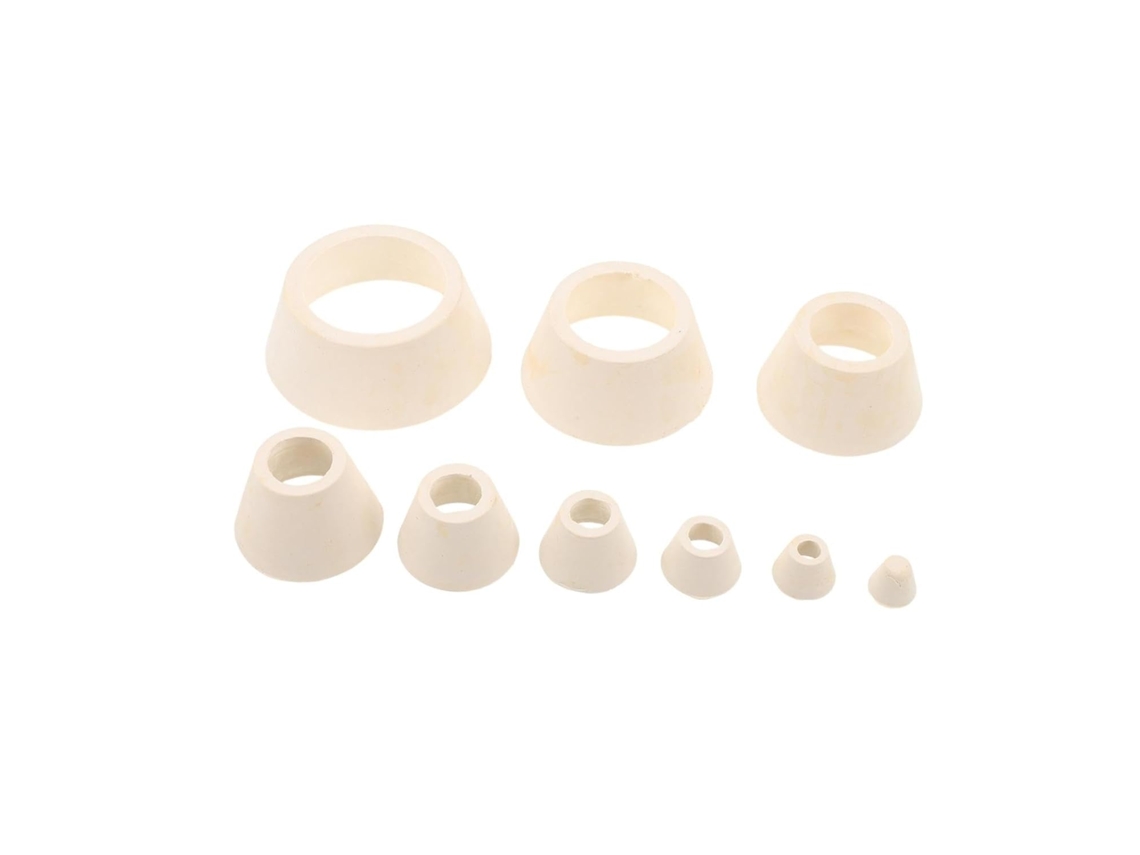 Funil De Laboratório Silicone Beaupretty Com Tampa Borracha Para Filtração, Suporte Resistente E Flexível Para Frascos