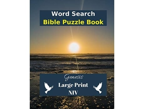 Livro Word Search Bible Puzzle Genesis In Large Print Niv De Wordsmith Publishing (inglês)