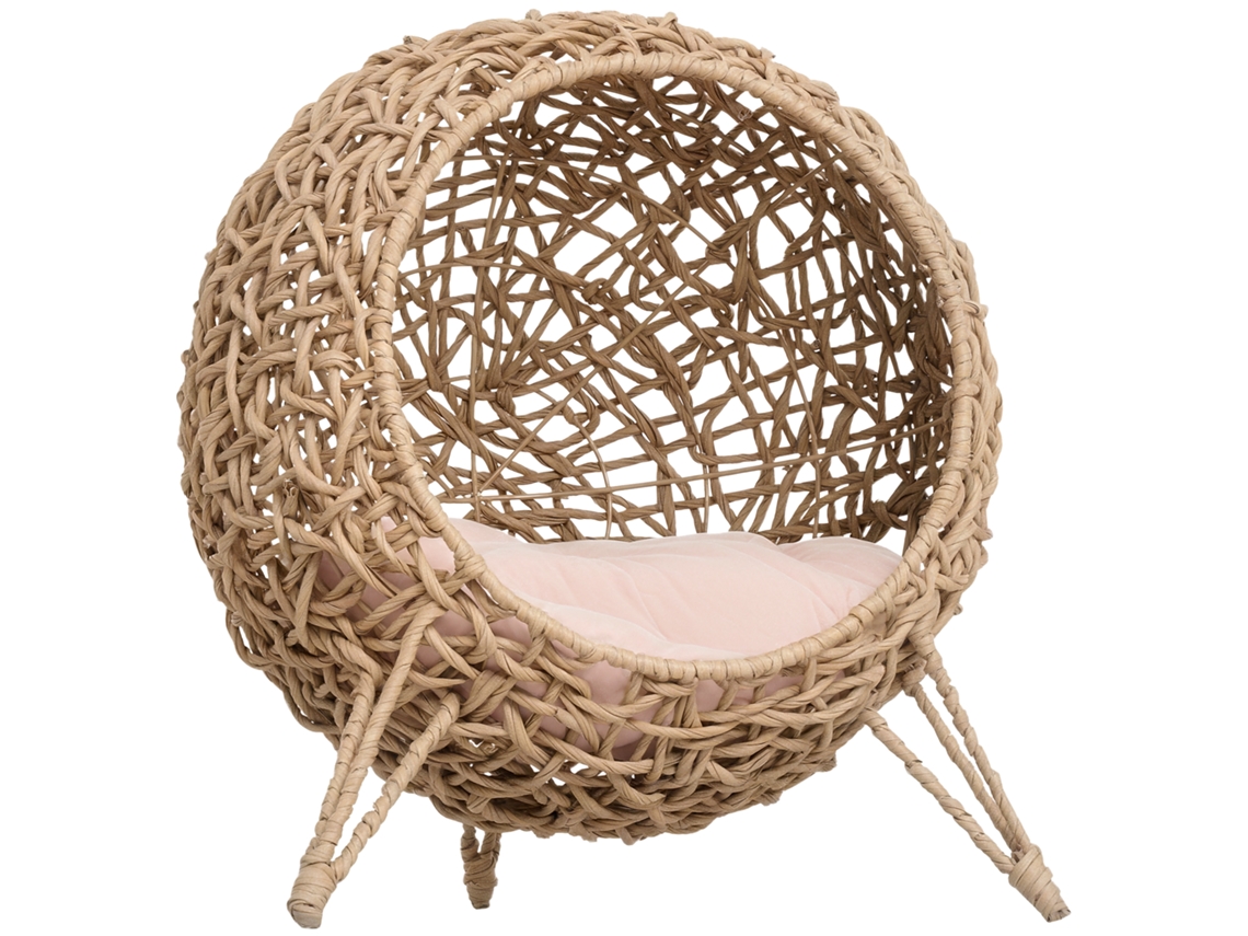 Cesta para felinos ESSÊNCIACASA, cama elevada e aconchegante
