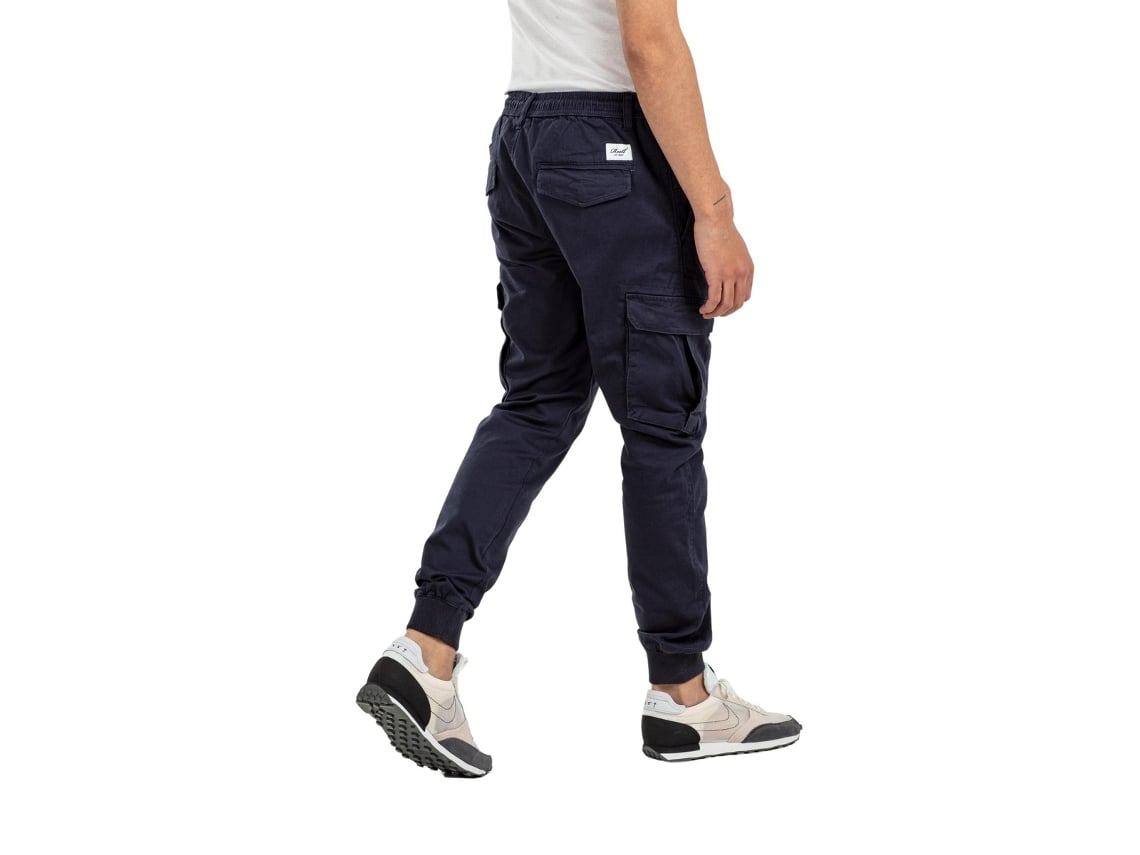 Pantalones Cargo REELL Homem (XL - Multicor)
