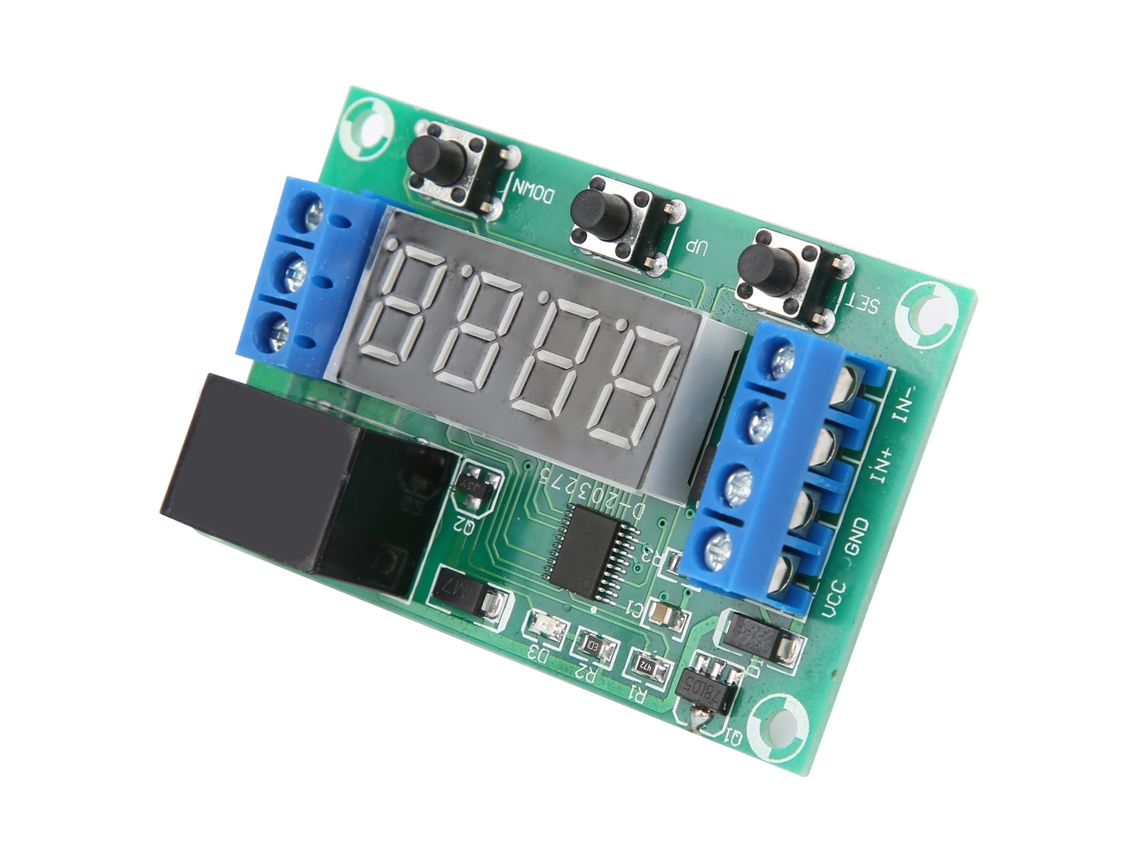 Relé De Tempo Laxiscreed 20a Com 31 Modos De Funcionamento Para Automação Industrial
