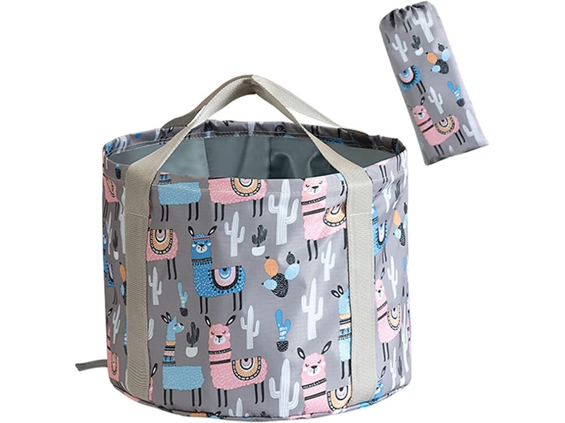 Bacia De Banho De Pés Colapsível Portátil 26l, Bacia De Lavagem Versátil Para Viagem E Casa
