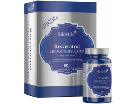 Biostile Resveratrol – Microencapsulado, Protege As Células Do Estresse Oxidativo