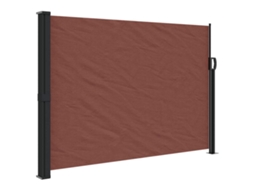 Retractable Side Awning, Retractable Side Awnings Vidaxl Marrom Poliéster (140 X 300 Cm)
